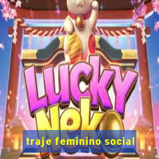 traje feminino social